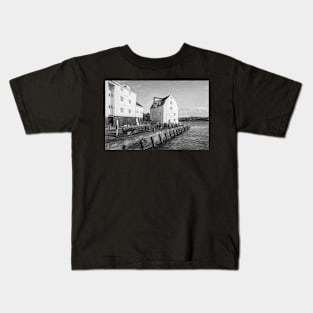 A Sketch of Woodbridge Tide Mill Kids T-Shirt